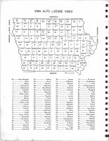 Iowas Auto License Index, Jones County 1965